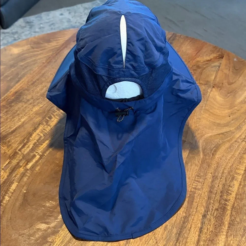 Top-Ex Emma Women's Waterproof Ponytail Sun Hat M/L Navy